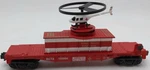 Mth Railking Red Cross Flatcar Flying Helicopter 30-7942! Gauge Operating. Fixed Price $74.95.