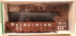 Virginian Rr H21A Bowser 4 Bay Hopper 56656 With Coal Load #216651 Kit- Nos. Fixed Price $11.95.
