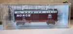 Monon Hoosier Line 40' PS-1 Boxcar W 7' Superior Door Cil 858 Kadee 4819 Rtr. Fixed Price $29.95.