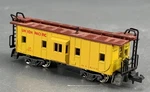 Scale Con-cor / Sekisui Union Pacific Bay Window Caboose #3821 N0583. Fixed Price $11.38.
