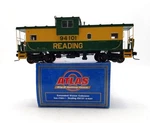 Atlas 7604-1 Gauge Reading Extended Vision Caboose #94101 2-RAIL Ln/box. Fixed Price $79.99.