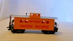 Ho Scale Life-like 33' Caboose, Union Pacific, Yellow With Silver Roof, #49940. Fixed Price $15.20.