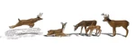 Woodland Scenics A2185 Scale Figures - Deer. Fixed Price $16.99.