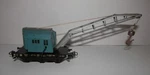 Marklin Ho Scale Krupp-ardelt Crane Car Blue #315/2. Fixed Price $19.99.
