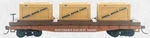 Squeaky's Trains Rock Island Hobby 032212 Flat Car W/crates Sp. Fixed Price $21.95.