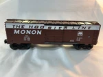 Lionel 6-19289 Scale Monon Hoosier Line Boxcar #6464-197. Fixed Price $34.65.