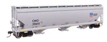 Walthers Scale 60' Nsc 5150 3-BAY Covered Hopper Union Pacific #20614. Fixed Price $39.99.