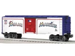 Lionel Gauge Model Trains Railroads 6-81930 Miami Marlins Mlb Box Car. Fixed Price $59.99.