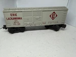 Lionel Erie Lackawanna Boxcar 9043. Fixed Price $15.00.