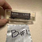 Scale Atlas 3409 Soo Line 40' Single Door Boxcar 47480 C35580. Fixed Price $26.99.