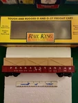 Mth Rail King #30-7209 Pennsylvaina Gondola With Crates. Fixed Price $39.00.