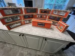 Lionel Disney Boxcars,engine,caboose,handcart, Sub Car,tot 14 Opened Never Used. Fixed Price $350.00.