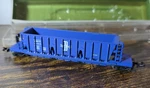 Aurora/roco Postage Stamp Scale Boston Maine B&m 9453 Longitudinal Hopper 1968. Fixed Price $9.99.