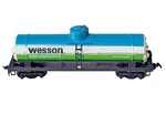 Tyco Wesson Pure Vegetable Oil Single Dome Tank Car Gatx 9876 - Ho Scale. Fixed Price $5.00.
