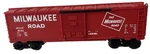 Lionel #9731 Milwaukee Road Box Car Red No. Fixed Price $17.99.