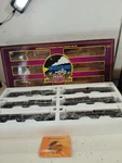 Mth 20-98119 Gauge Model Railroad Hill Crest Lumber 6 Flat Car Set W/box. Fixed Price $200.00.