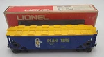 Lionel Gacx Planters Peanuts Billboard 4-BAY Hopper, 6-9115, Steel Wheels. Fixed Price $21.88.