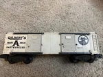 American Flyer Gauge Postwar Gilbert's Operating Milk Train Box Car 973. Fixed Price $45.99.