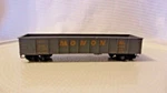 Ho Scale Mantua 40' Gondola, Monon Rr, Gray, #3029. Fixed Price $20.00.