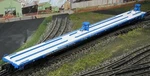 Atlas 6971-6 89' 4" Intermodal Flat Car Great Nothern Railroad Rd# 61526 3RL. Fixed Price $95.00.