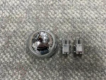 + Mth Gauge Railking Silver Bullet Coors Lot Of Parts: Boiler Front Air Tanks. Fixed Price $25.00.