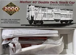 Ho Scale Proto 2000. Mather Double Deck Stock Car. Gsx #4048. Fixed Price $10.95.