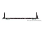 Rapido Trains 147002A Ho Scale 62' Bulkhead Flatcar Canadian Pacific (black) Cp. Fixed Price $51.99.