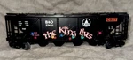 Lionel 6-27431 Gauge B&o "the King Lives" Quad Hopper Freight Car. Fixed Price $48.00.