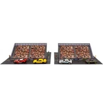 1/64 Slot Car Bleachers With Crowd Photo Real Scale Kit Scenery Track Layout. Fixed Price $33.99.