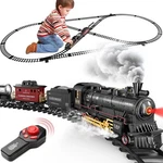 Hot Bee Train Set For Boys, Alloy Remote Control Toys With Steam Locomo.... Fixed Price $119.74.