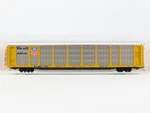 Scale Micro-trains Mtl 11100051 Ettx Up 89' Tri-level Closed Auto Rack #820375. Fixed Price $80.95.