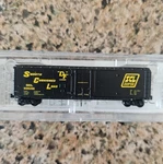 Z Scale 13611-2 50' Standard Box Car, Seaboard Coast Line, Micro-trains. Fixed Price $22.99.