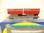 Athearn Ho 92356, 50' Flat With Van Trailers, Rock Island 93601. Fixed Price $59.99.