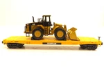 Mth 20-98359 Caterpillar #980G04 Flat Car W/1 Wheel Loaders Ln 8164. Fixed Price $135.99.
