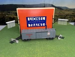 Lionel 6-19811 Gray Monon O-gauge Operating Brakeman Car- Lnib. Fixed Price $34.00.