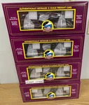 Mth 20-92213 U.s. Army Flatcar 4 Pack Gmc 6X6 Tank Trucks O Scale Train Military. Fixed Price $379.95.
