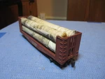 Athearn Ho Scale Southern Pacific 40 Bulkhead Flat Car SP23507 W/load. Fixed Price $10.07.