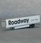 Trainworx 45384-09 Roadway Trailer #560545. Fixed Price $25.00.