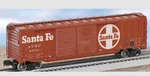 Lionel Santa Fe Double Boxcar W/ End Doors 6-27218! Scale Freight 50. Fixed Price $59.99.