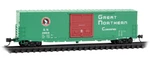 Micro Trains Scale Great Northern 50' Standard Sliding Door Box Car 180-00-401. Fixed Price $24.99.