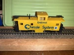 Ahm Ho Scale Extended Vision Caboose Chessie System (c&o) #3465 Nice. Fixed Price $8.50.
