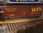 Exactrail Ho EE-1005-2 Pc&f 6033 Cf Boxcar Western Pacific #3103 Nib. Fixed Price $38.99.