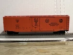 Ho Scale Athearn #1362, 50' Plug Door Box Car. American Refrigerator Transit.. Fixed Price $11.00.
