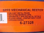 New Lionel 6-27328 Southern Pacific Spfe 57' Mechanical Refrig Reefer Boxcar. Fixed Price $80.00.
