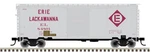 Atlas Scale PS-1 40' Boxcar, 6' Door Erie Lackawanna/el (gray/maroon) #84801. Fixed Price $27.99.