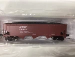 Athearn #28564 Scale Atsf 40' 3 Bay Offset Hopper Rd.# 78511. Fixed Price $29.99.