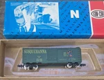 Mtl Micro-trains 20670 Susquehanna Nysw 40' Single Door Boxcar Road # 508 Nib. Fixed Price $16.00.