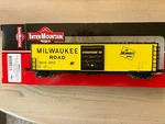 Intermountain Ho 45955 Milwaukee Road PS-1 50' Single Door Boxcar. Fixed Price $42.95.