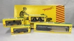 Fleischmann 4-PC Ho Train Set 1495-4 Iob All Vg Used 1451A 1451H 1496. Fixed Price $162.00.