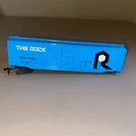 Vtg Bachmann Ho Scale 51' The Rock 57028 Box Car As Is. Fixed Price $5.66.